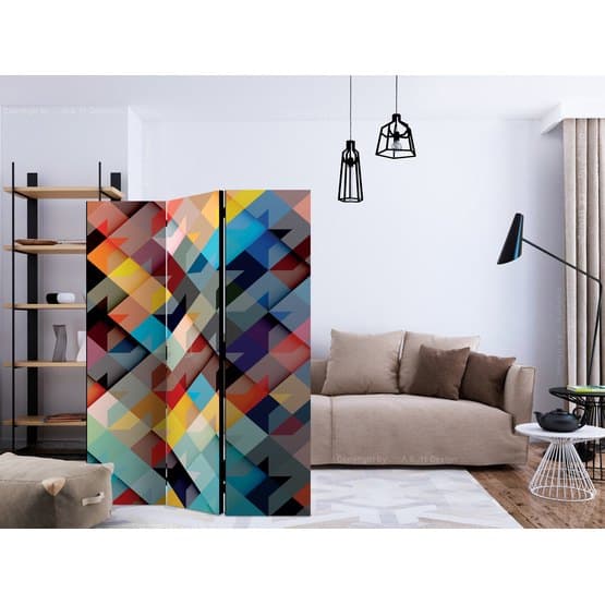 Rumsavdelare - Colour Patchwork - 3 Delar