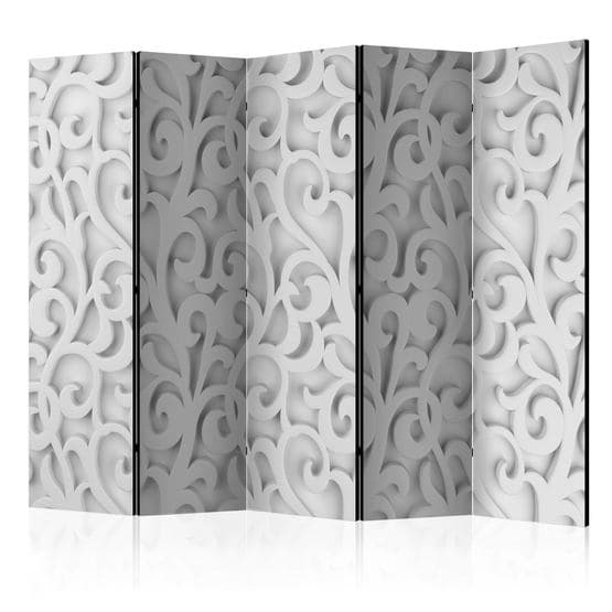 Rumsavdelare - White Ornament II - 5 Delar