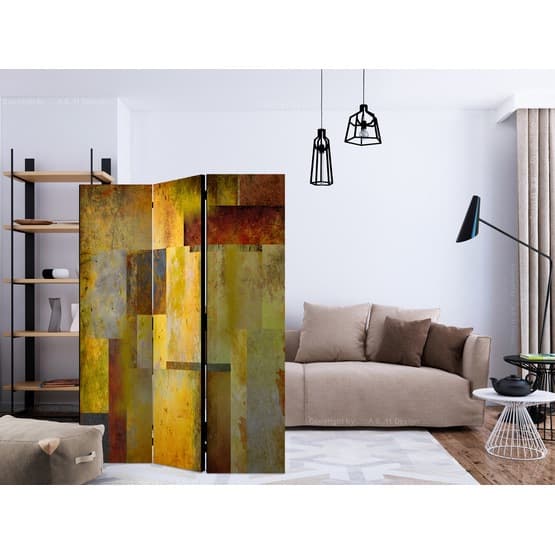 Rumsavdelare - Orange Hue Of Art Expression - 3 Delar