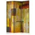 Miniatyrbild 1 av 4: Rumsavdelare - Orange Hue Of Art Expression  - 3 Delar