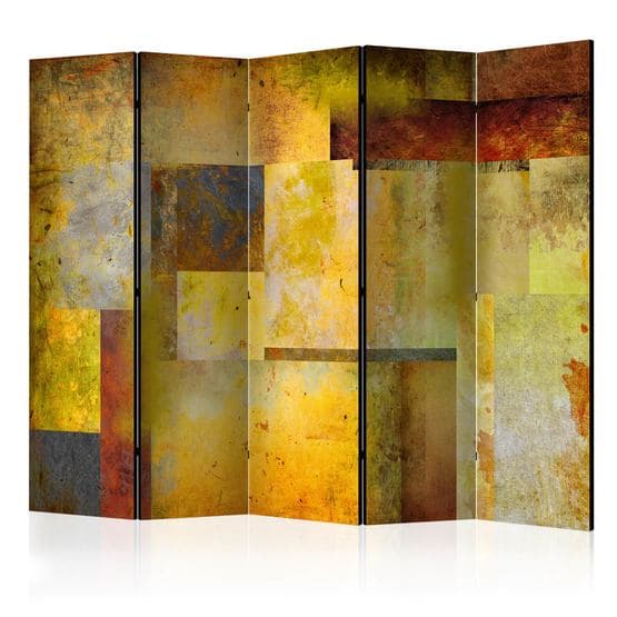 Rumsavdelare - Orange Hue Of Art Expression II - 5 Delar