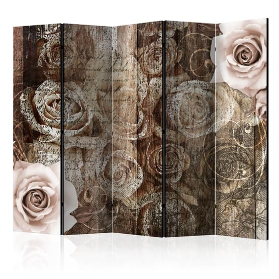 Rumsavdelare - Old Wood & Roses II - 5 Delar