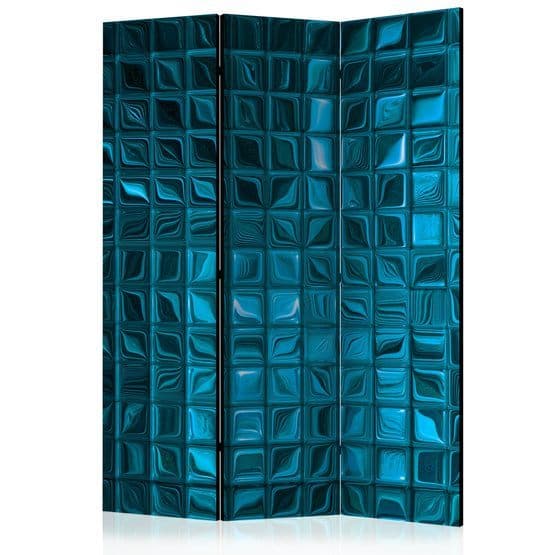 Rumsavdelare - Azure Mosaic - 3 Delar