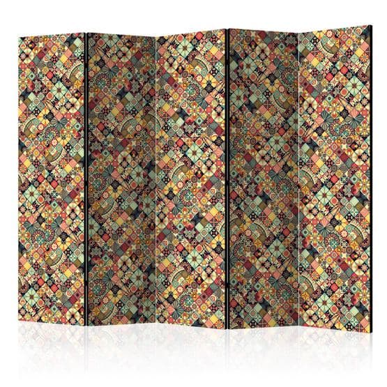 Rumsavdelare - Rainbow Mosaic II - 5 Delar