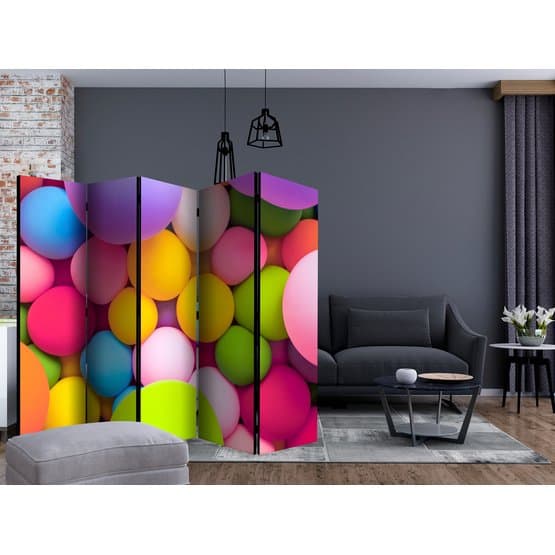 Rumsavdelare - Colourful Balls II - 5 Delar