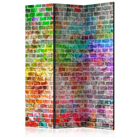 Rumsavdelare - Rainbow Wall - 3 Delar