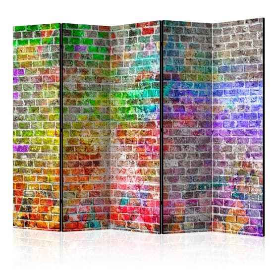 Rumsavdelare - Rainbow Wall II - 5 Delar