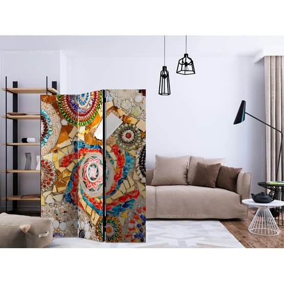 Rumsavdelare - Moroccan Mosaic - 3 Delar