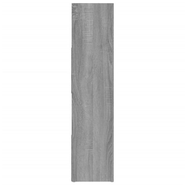vidaXL bogreol/rumdeler 105x24x102 cm grå sonoma-eg