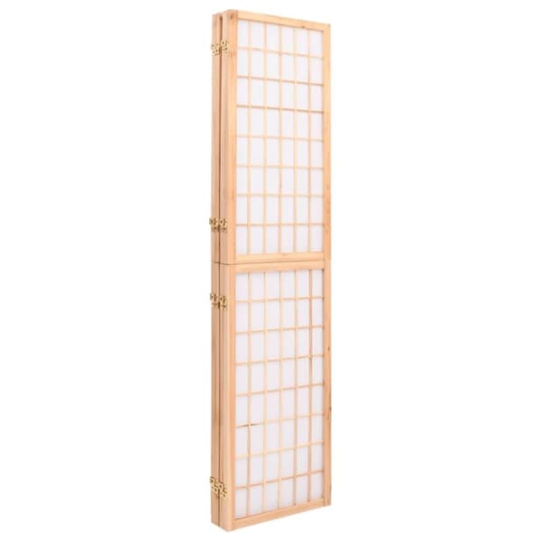 vidaXL 4-panels rumdeler 160x170 cm foldbar japansk stil