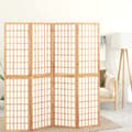 Miniatyrbillede 7 af 7: vidaXL 4-panels rumdeler 160x170 cm foldbar japansk stil