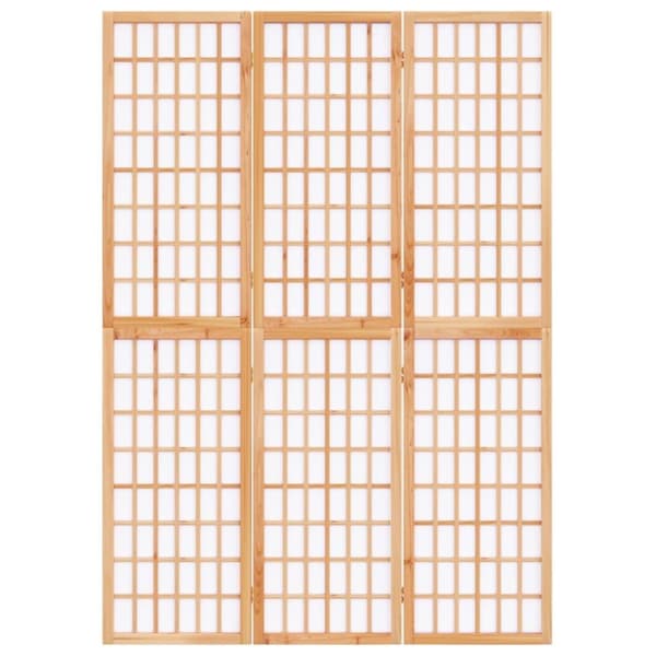 vidaXL 3-panels rumdeler 120x170 cm foldbar japansk stil
