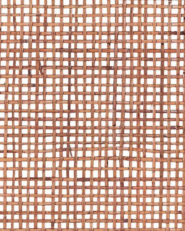 Tilanjakaja tumma luonnonväri 134 x 180 cm rottinki 3 paneelia kokoontaitettava boho-tyyli