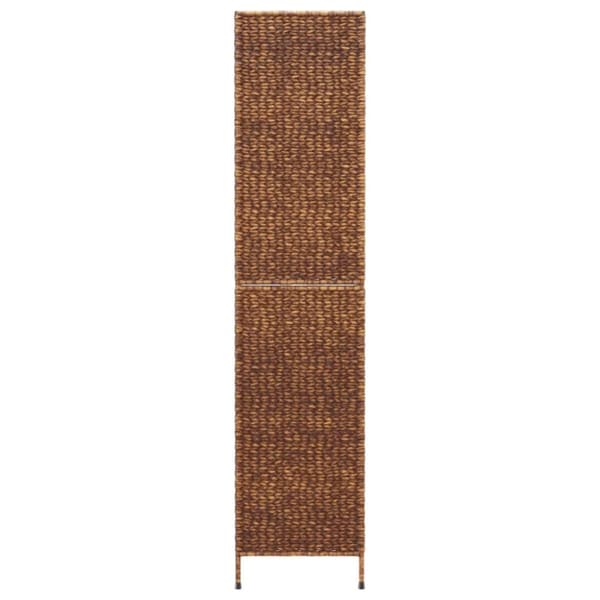 vidaXL Romdeler 3 paneler brun 122x180 cm vannhyasint