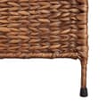 Miniatyrbilde 7 av 9: vidaXL Romdeler 4 paneler brun 163x180 cm vannhyasint