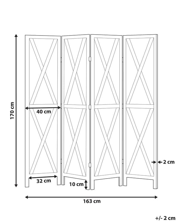 Rumsavdelare Mörkbrun Paulownia Trä Plywood 4 Paneler Fällbar Dekorativ Skärm Partition Vardagsrum Sovrum Rustik Traditionell Design