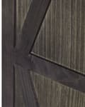 Miniatyrbild 7 av 10: Rumsavdelare Mörkbrun Paulownia Trä Plywood 4 Paneler Fällbar Dekorativ Skärm Partition Vardagsrum Sovrum Rustik Traditionell Design