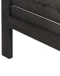 Miniatyrbild 9 av 10: Rumsavdelare Mörkbrun Trä Paulownia Plywood 4 Paneler Fällbar Dekorativ Skärm Partition Vardagsrum Sovrum Traditionell Design