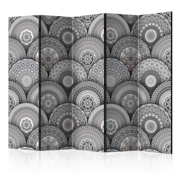Rumsavdelare / Skärmvägg - Room divider: Mandalas II 225x172