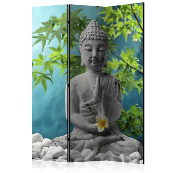 Rumsavdelare / Skärmvägg - Meditating Buddha