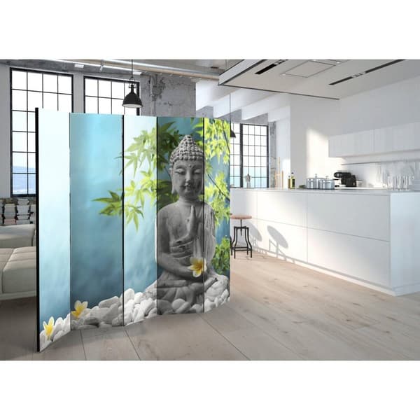 Rumsavdelare / Skärmvägg - Meditating Buddha II