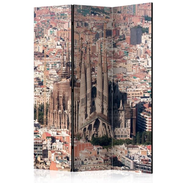 Rumsavdelare / Skärmvägg - Heart of Barcelona 135x172