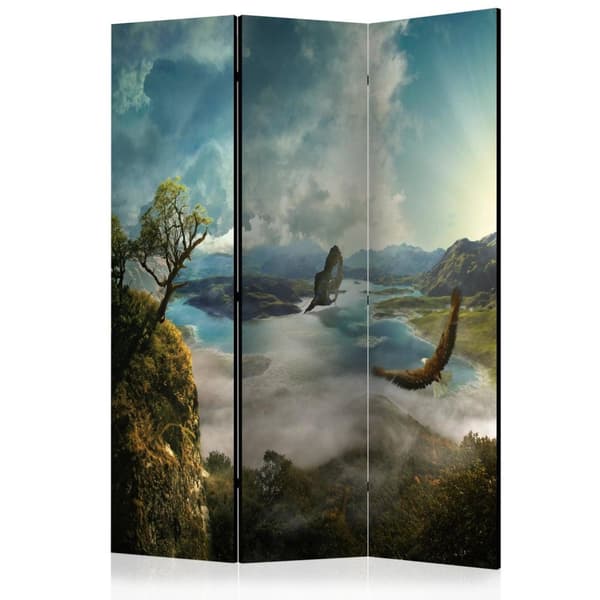 Rumsavdelare / Skärmvägg - Flight over the Lake 135x172