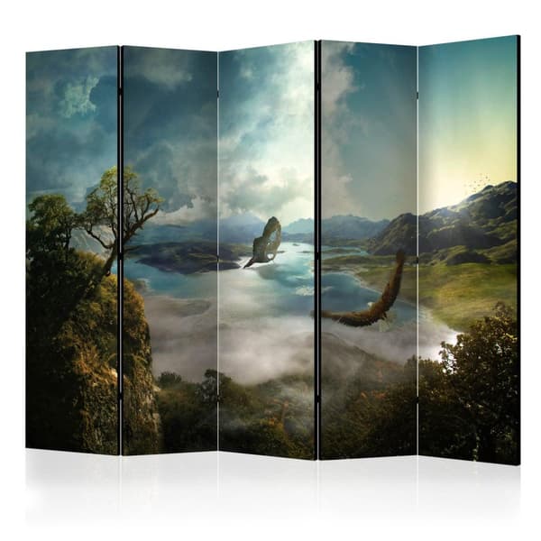 Rumsavdelare / Skärmvägg - Flight over the Lake II 225x172