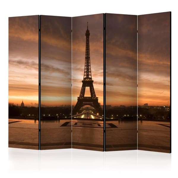 Rumsavdelare / Skärmvägg - Evening Colours of Paris II