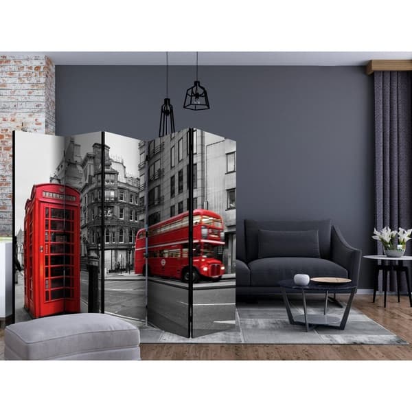 Rumsavdelare / Skärmvägg - London Icons II