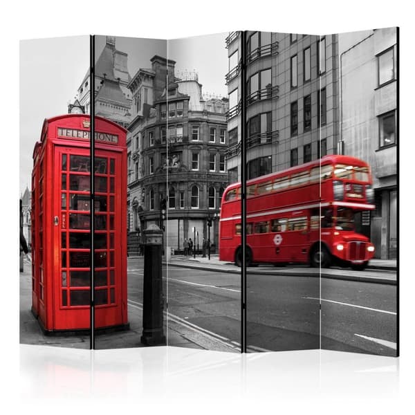 Rumsavdelare / Skärmvägg - London Icons II