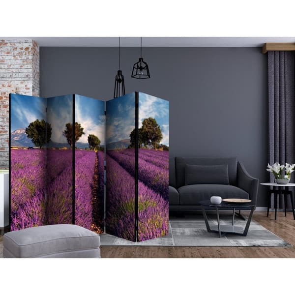 Rumsavdelare / Skärmvägg - Lavender field in Provence, France II