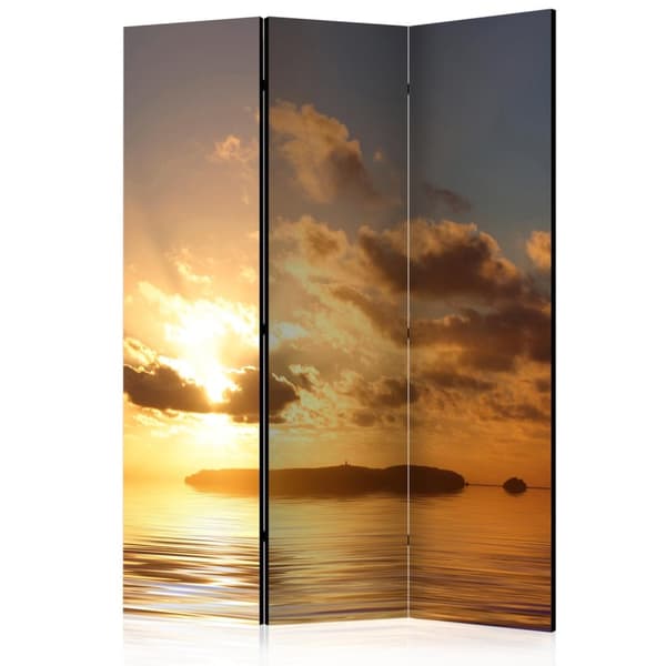 Rumsavdelare / Skärmvägg - sea - sunset 135x172
