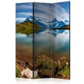 Miniatyrbild 1 av 4: Rumsavdelare / Skärmvägg - Lake with mountain reflection, Switzerland