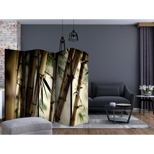 Rumsavdelare / Skärmvägg - Fog and bamboo forest II