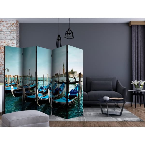 Rumsavdelare / Skärmvägg - Gondolas on the Grand Canal, Venice II