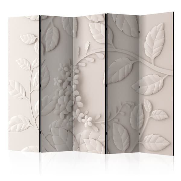 Rumsavdelare / Skärmvägg - Paper Flowers (Cream) II 225x172