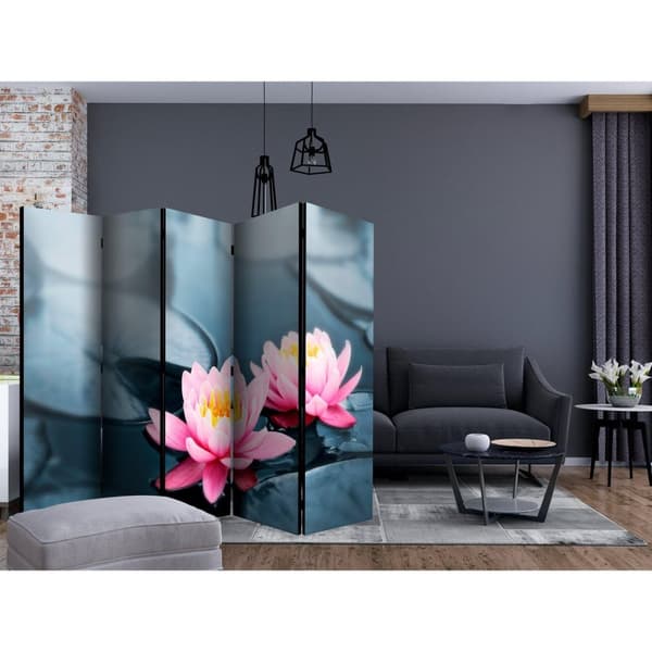 Rumsavdelare / Skärmvägg - Lotus blossoms II