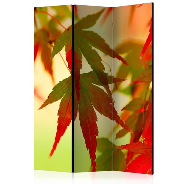 Rumsavdelare / Skärmvägg - Colourful leaves 135x172