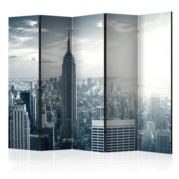 Rumsavdelare / Skärmvägg - Amazing view to New York Manhattan at sunrise II 225x172
