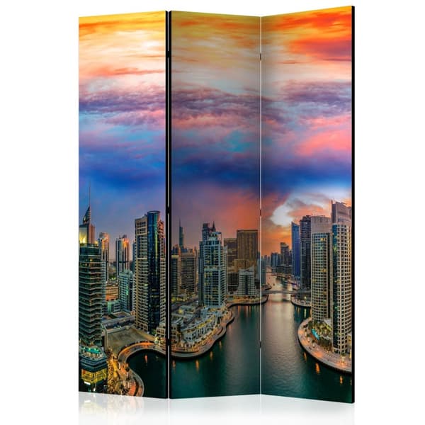 Rumsavdelare / Skärmvägg - Afternoon in Dubai 135x172