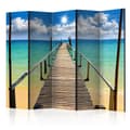 Miniatyrbild 1 av 4: Rumsavdelare / Skärmvägg - Beach, sun, bridge II