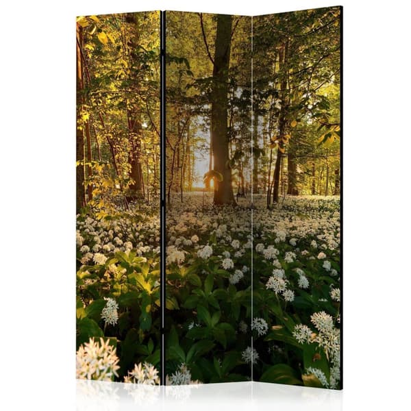 Rumsavdelare / Skärmvägg - Forest flora 135x172