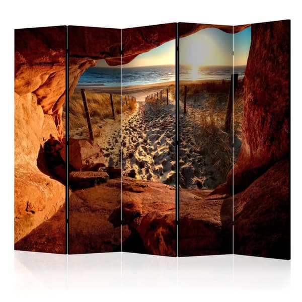 Rumsavdelare / Skärmvägg - Cave: Beautiful Beach II 225x172