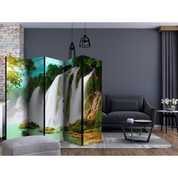 Rumsavdelare / Skärmvägg - Detian - waterfall (China) II