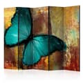 Miniatyrbild 1 av 4: Rumsavdelare / Skärmvägg - Painted butterfly II