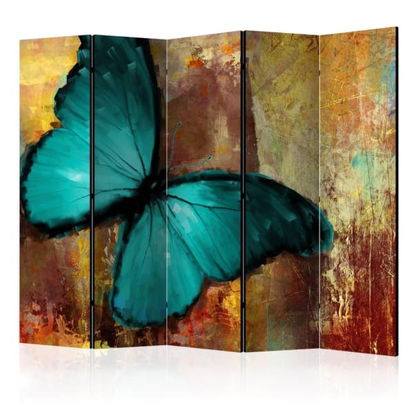 Rumsavdelare / Skärmvägg - Painted butterfly II 225x172