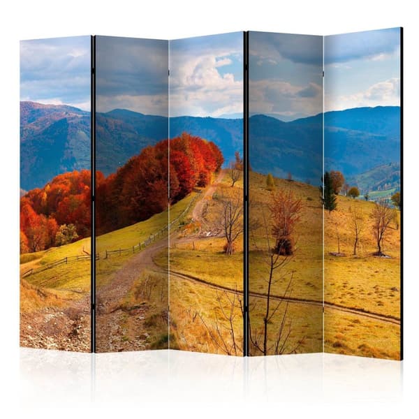 Rumsavdelare / Skärmvägg - Autumn landscape in the Carpathian mountains II