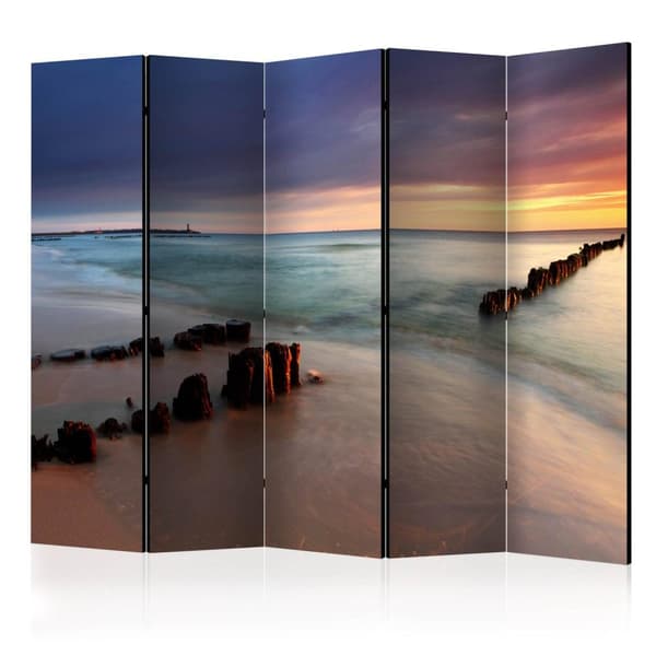 Rumsavdelare / Skärmvägg - beach - sunrise II 225x172