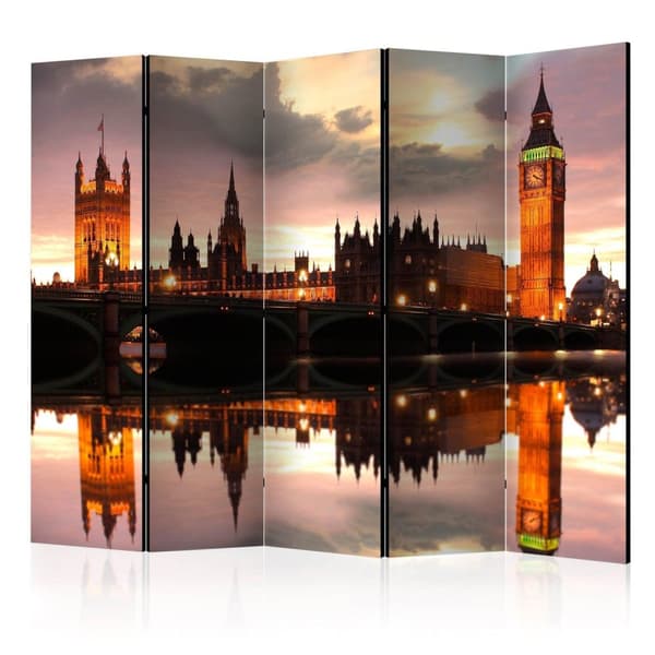 Rumsavdelare / Skärmvägg - Big Ben in the evening, London II 225x172